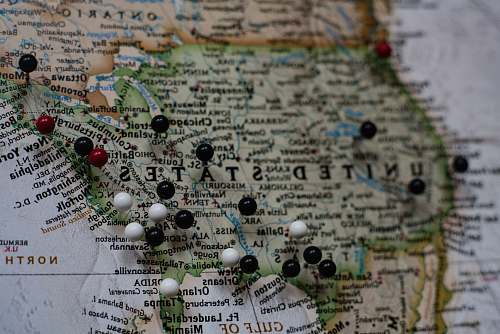 map United States map travel